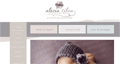 Desktop Screenshot of aleciasilva.com